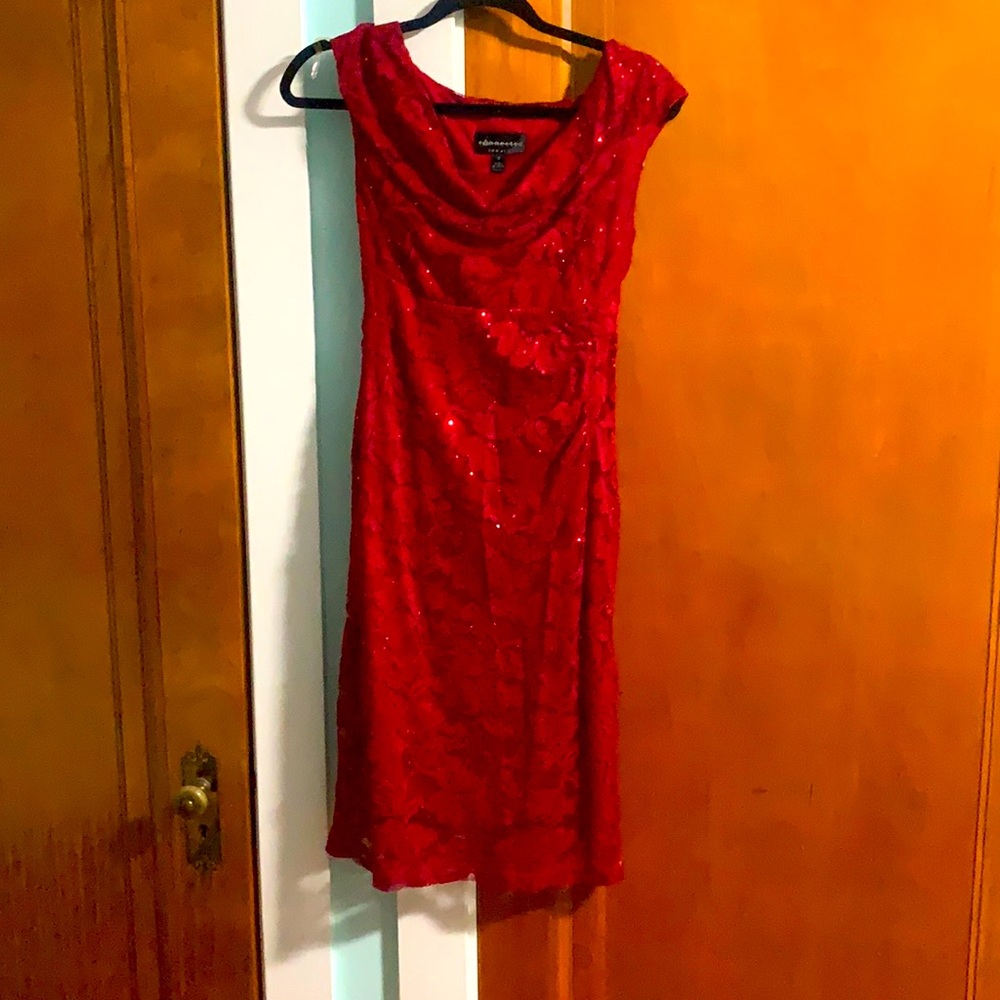 Red dress